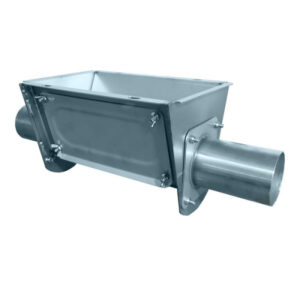 CAJETIN FM TANDEM 1 SALIDA 90 INOX