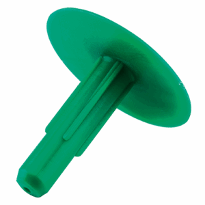 TACO FIJACION MALLA VERDE 8 MM